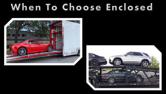 When to choose enclosed
